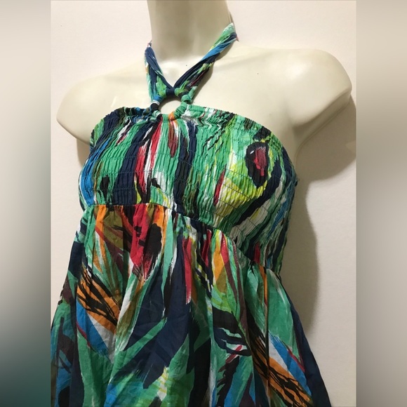 funky people smocked dress Small NWT - Picture 4 of 8